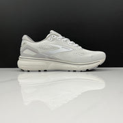 Brooks Ghost 15 Running Shoes in White and Grey