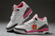 Jordan Air Jordan 3 High-Top Sneakers White Pink