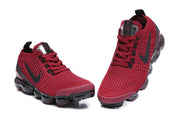 Nike Air VaporMax 2019 Burgundy and Black Sneakers
