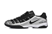 Nike Total 90 Indoor Soccer Shoes Black Silver