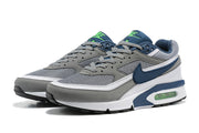 Nike Air Max Gray and Blue Sneakers