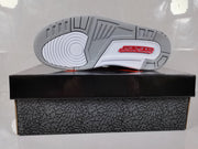 Jordan Air Jordan 3 Retro White Grey Orange Sneakers