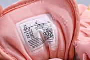 Jordan 1 Low Pink and Gold Women's Sneakers