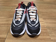 Nike Air Max 270 React Sneakers Black White Leopard