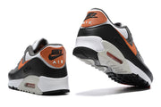 Nike Air Max 90 White Black Orange Sneakers