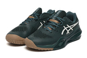ASICS Gel-Resolution Tennis Shoes in Dark Green