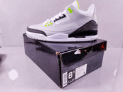 Jordan Air Jordan 3 Retro Grey Green Sneakers