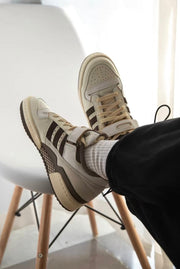 adidas Forum 84 Low Sneakers White Brown GX4567