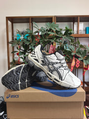 ASICS K13 Sneakers in Ivory and Black