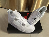 Jordan Air Jordan 4 Retro White High-Top Sneakers