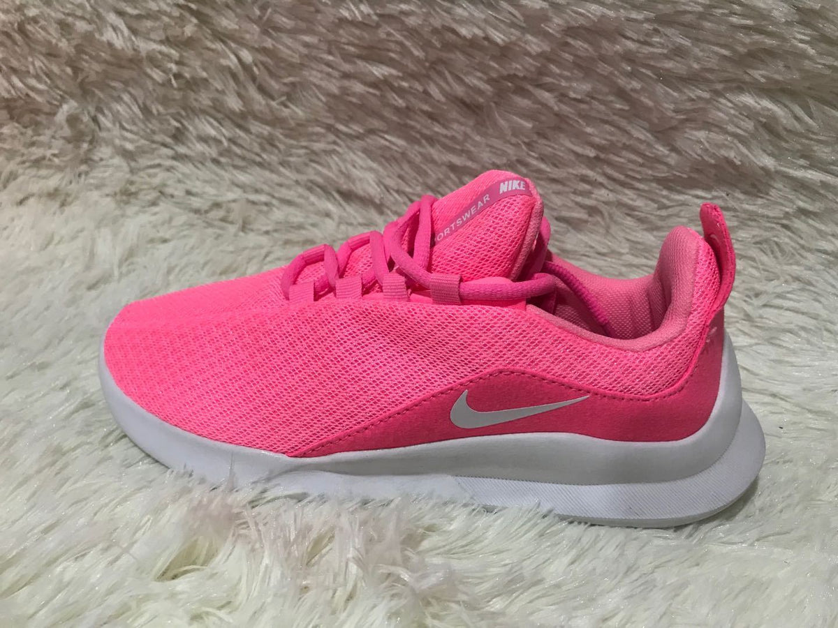 Nike Lunarlon 5 Running Sneakers in Pink and White