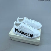 Alexander McQueen Oversized Graffiti Low-Top Sneakers