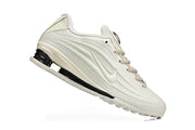 Nike Shox R4 Sneakers in Off-White