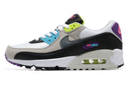 Nike Air Max 90 White Black Multicolor Sneakers DR9900-100