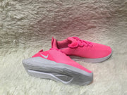 Nike Lunarlon 5 Running Sneakers in Pink and White