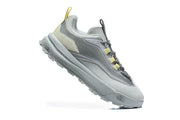 The North Face Hiking Sneakers, Gray with Yellow Accents