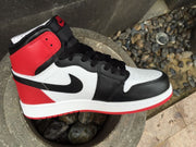 Jordan 1 High Sneakers Black White Red