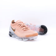Nike Air VaporMax Flyknit Sneakers Peach Style 942843-6029