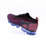 Nike Air VaporMax Flyknit Sneakers Deep Red Blue 942842-006