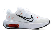 Nike Air Max White and Red Sneakers