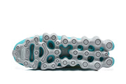 Nike Air Max White and Teal Sneakers