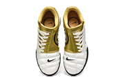 Nike Total 90 White and Gold Indoor Sneakers