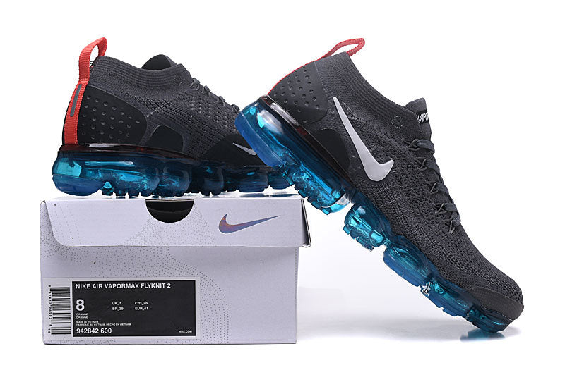 Nike Air VaporMax Flyknit 2 Dark Grey Blue 942842-600