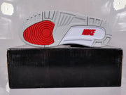 Air Jordan 3 Retro Red Black Cement Print Sneakers