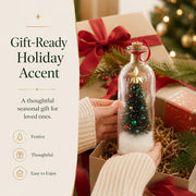 Christmas -Recordable Christmas Tree Message In A Bottle