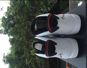 Air Jordan 6 Sneakers in White, Grey and Red