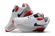 Nike Air Max 90 White Red Navy Sneakers