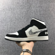 Air Jordan 1 Mid Black History Month Sneakers 852542-010