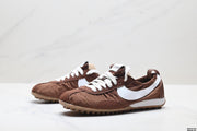 Jacquemus x Nike Jacumoon Sneakers in Brown and White