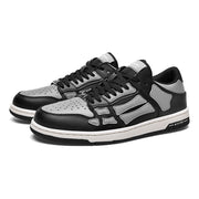 AIVIIRI Black and Gray Low-Top Sneakers