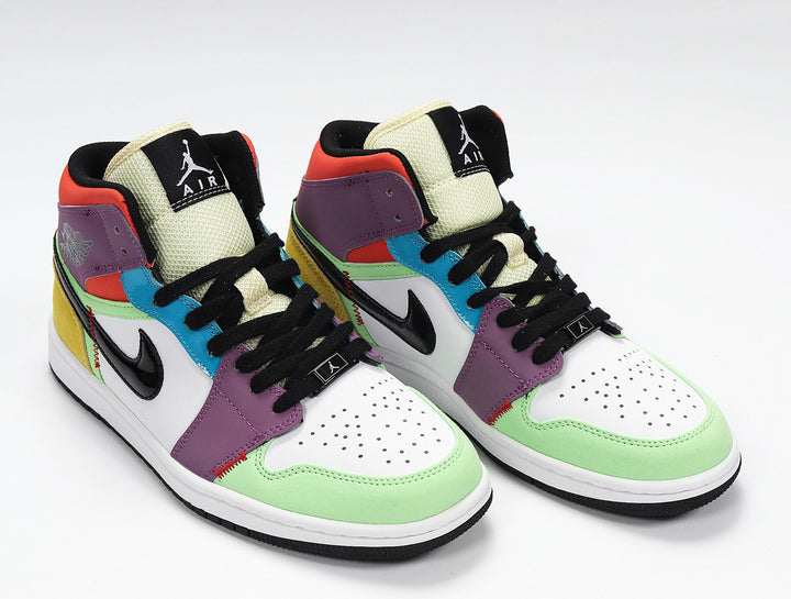 Air Jordan 1 High Sneakers Multicolor CW1140-100