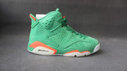 Air Jordan 6 Gatorade Green High-Top Sneakers 384664-145