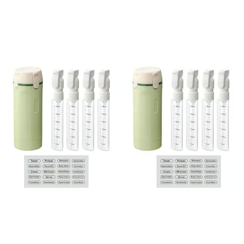 🔥4-in-1 Leakproof Rotatable Travel Dispenser Set