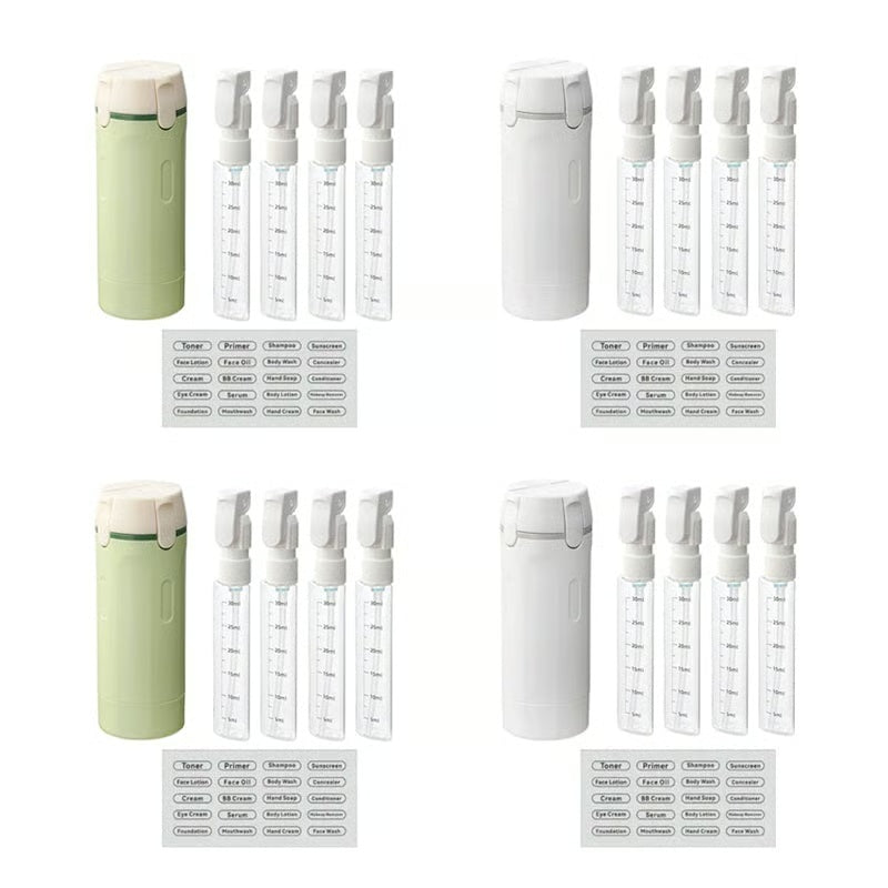 🔥4-in-1 Leakproof Rotatable Travel Dispenser Set