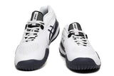ASICS Gel-Resolution White and Navy Tennis Shoes