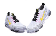 Nike Air VaporMax Flyknit 3 White Yellow Sneakers AJ6900-103