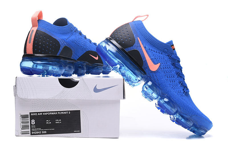 Nike Air VaporMax Flyknit 2 Royal Blue Sneakers 942842-506
