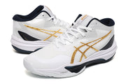 ASICS Sky Elite FF Volleyball Shoes White Gold
