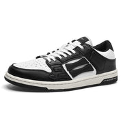 Aiviri Black and White Low-Top Sneakers FS003-004