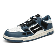 AMIRI Low-Top Sneakers in Navy, White and Black