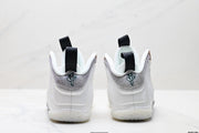 Nike Air Foamposite Penny Hardaway White and Rose High-Top Sneakers