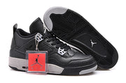 Air Jordan 4 Oreo Black and Grey Basketball Shoes 314254-003