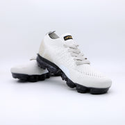 Nike Air VaporMax Flyknit White Gold Black Sneakers 942842-010