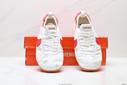 Nike x Jacquemus Low-Profile Sneakers in White and Red