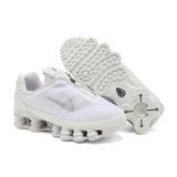 Nike Shox TL White and Grey Sneakers