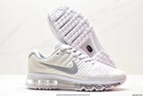 Nike Air Max 270 White and Silver Sneakers
